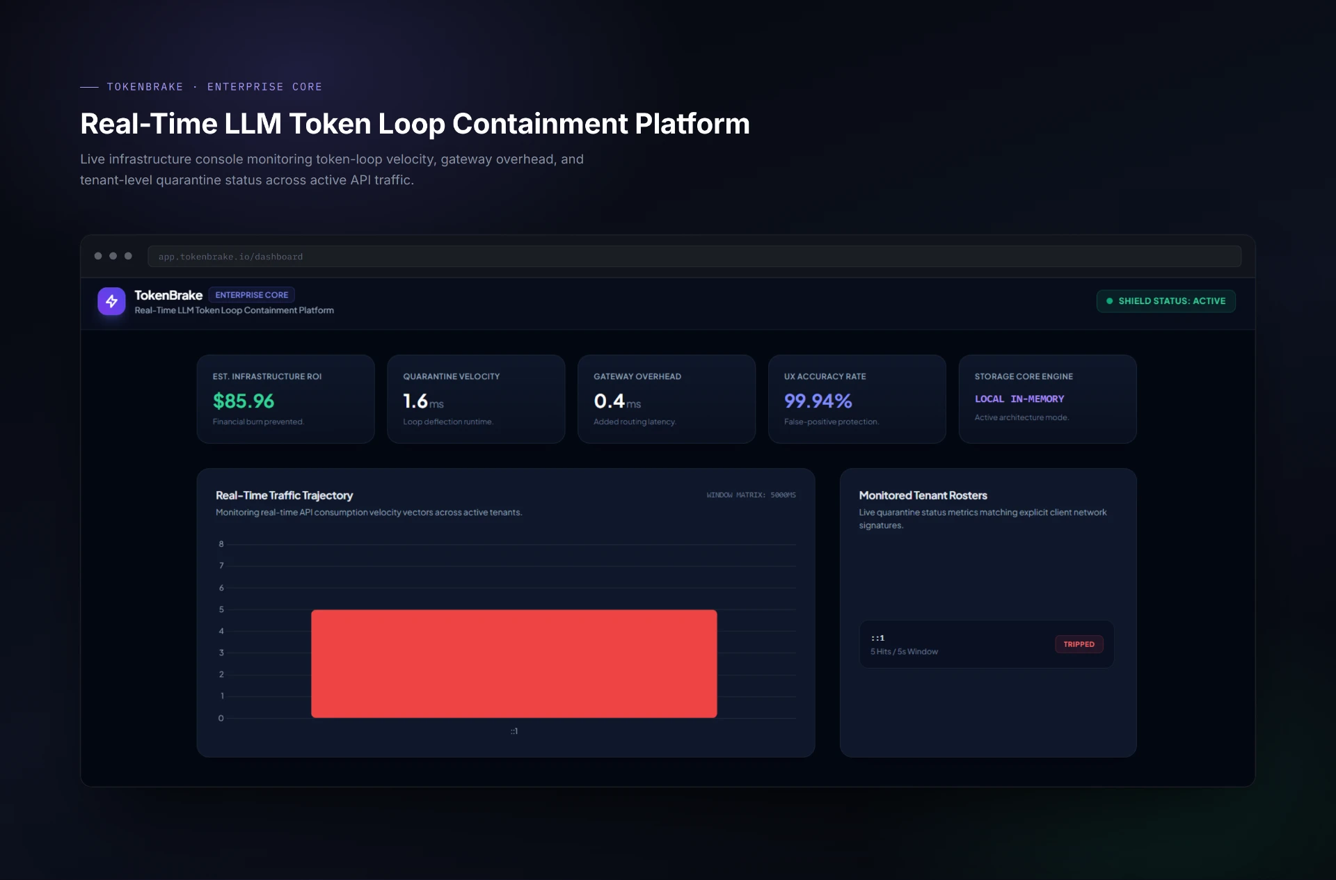 TokenBrake project visual